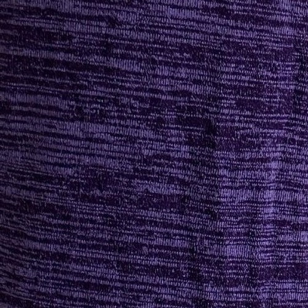 Juicy Couture‎ Sweater Sz L Purple Dye Cutout Lightweight Long Sleeve Top - Picture 5 of 9